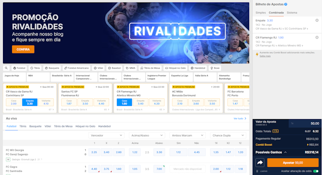 Futebol hoje na tv